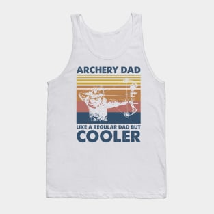 Archery Dad Vintage Gift Father's Day Tank Top